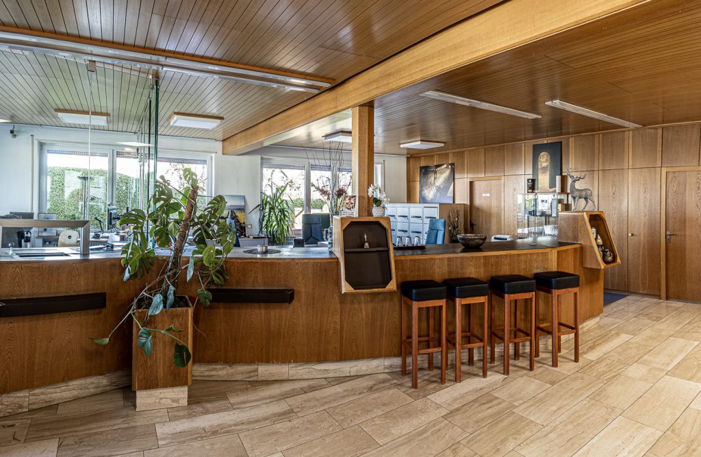 Foyer und Kundenempfangsbereich